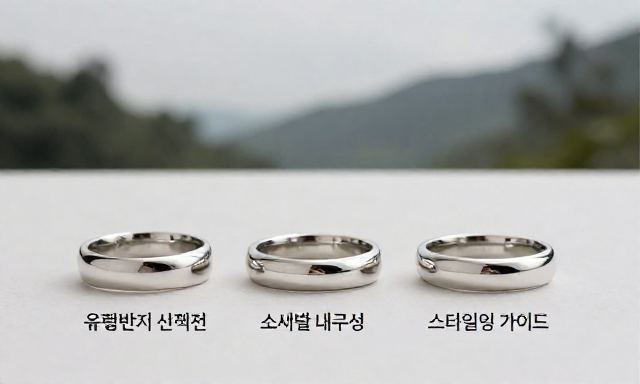 유행반지 관련 이미지 - 유행반지 선택 전 반드시 체크해야 할 소재별 내구성과 스타일링 가이드